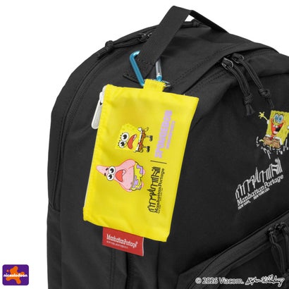 日本正規品 リュック メンズ レディース ブランド スポンジボブ 通勤 SPONGE BOB TOWNSEND BACKPACK CORDURA RIPSTOP POLYESTER MP2236SB （Black）｜詳細画像