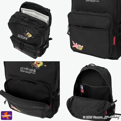 日本正規品 リュック メンズ レディース ブランド スポンジボブ 通勤 SPONGE BOB TOWNSEND BACKPACK CORDURA RIPSTOP POLYESTER MP2236SB （Black）｜詳細画像