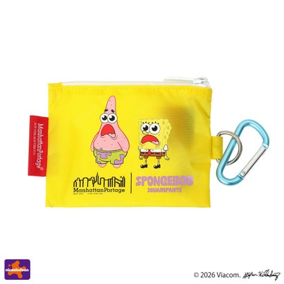 日本正規品 ショルダーバッグ メンズ レディース ブランド スポンジボブ 限定モデル SPONGE BOB BED-STUY SHOULDER BAG CORDURA RIPSTOP MP6041SB （Black）｜詳細画像