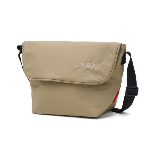 日本正規品 メッセンジャーバッグ メンズ レディース ブランド 軽量 撥水 小さめ 斜めがけ DIV MGNT NYLON TUSSAH QUILL MP1603BPDMGNTTS （Beige）