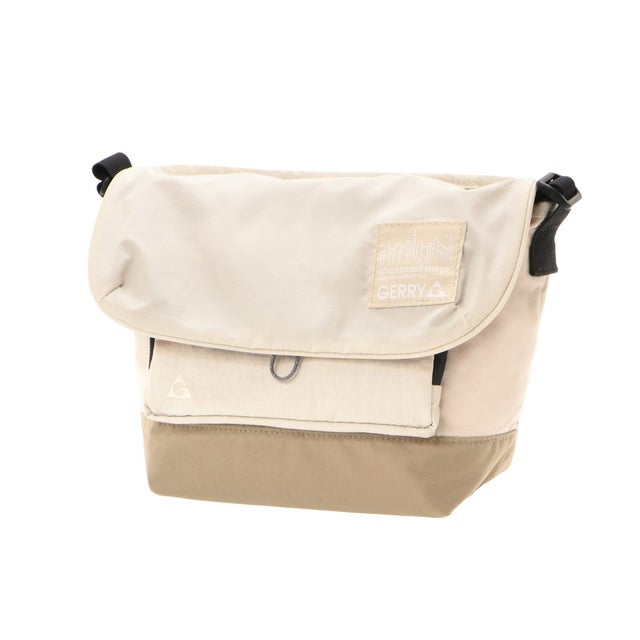 日本正規品 メッセンジャーバッグ 限定モデル NYLON MESSENGER BAG (XXS) NYLON TUSSAH RIPSTOP NYLONP MP1603BPDMGNTGERRY（ベージュ）