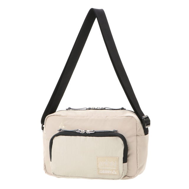 日本正規品 ショルダーバッグ 限定モデル GERRY THE SPRINTER (LG) W / DIV NYLON TUSSAH RIPSTOPNYLON MP1401LDTSRSTGERRY（ベージュ）