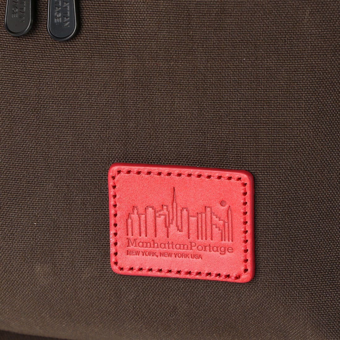 マンハッタンポーテージ Manhattan Portage CORDURA Waxed Nylon Fabric Collection Big  Apple Backpack JR （D.Brown）