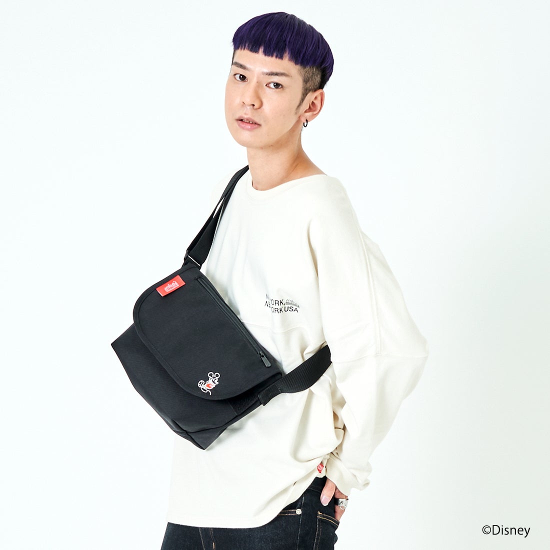 マンハッタンポーテージ Manhattan Portage Casual Messenger Bag JR Mickey Mouse 2021 Black -ファッション通販 FASHION WALKER