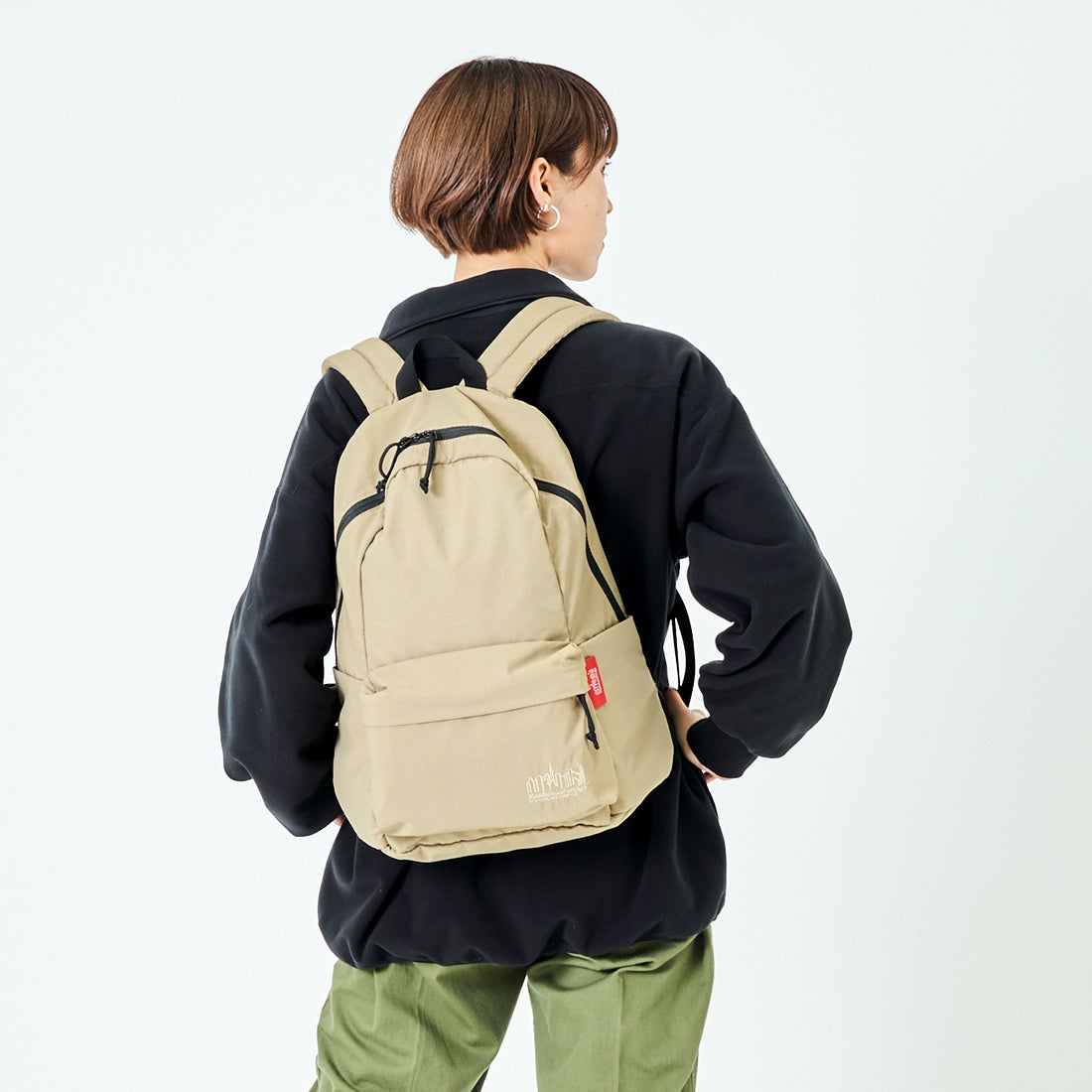 マンハッタンポーテージ Manhattan Portage One Mile Backpack （Beige 