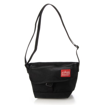 マンハッタンポーテージ Manhattan Portage Nylon Messenger Bag Flap Zipper Pocket （Black）｜詳細画像