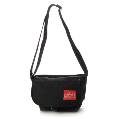 マンハッタンポーテージ Manhattan Portage Nylon Messenger Bag JR Flap Zipper Pocket （Black）｜詳細画像