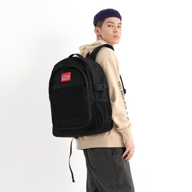 
                    Preppy Backpack （Black）
