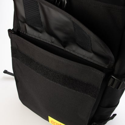 マンハッタンポーテージ Manhattan Portage Silvercup Backpack Reflective Yellow Label （Black）｜詳細画像