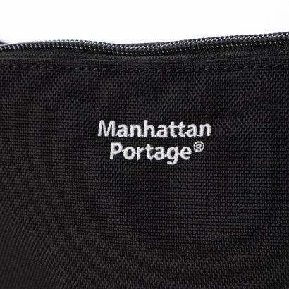 マンハッタンポーテージ Manhattan Portage Cobble Hill Nylon Messenger Bag (S) No Flap （Black）｜詳細画像