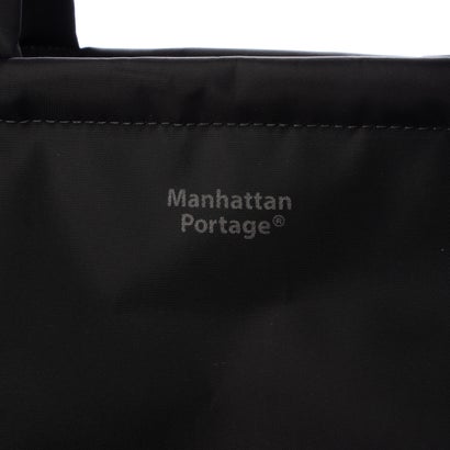マンハッタンポーテージ Manhattan Portage Tompkins Tote Bag Flight Nylon Backing （Black）｜詳細画像