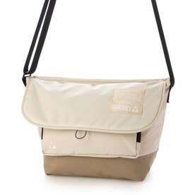 NYLON MESSENGER BAG NYLON TUSSAH RIPSTOP NYLON / GERRY （Beige）