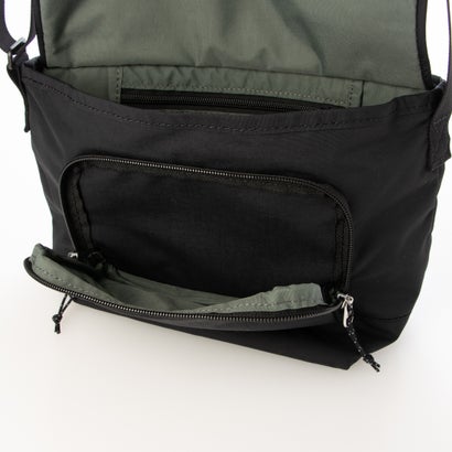 NYLON MESSENGER BAG NYLON TUSSAH RIPSTOP NYLON / GERRY （Black）｜詳細画像