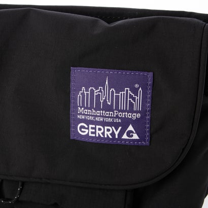 NYLON MESSENGER BAG NYLON TUSSAH RIPSTOP NYLON / GERRY （Black）｜詳細画像