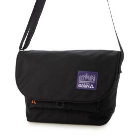 NYLON MESSENGER BAG JR NYLON TUSSAH RIPSTOP NYLON / GERRY （Black）