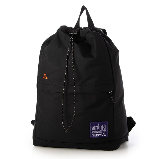FORT TRYON BAG NYLON TUSSAH RIPSTOP NYLON / GERRY （Black）