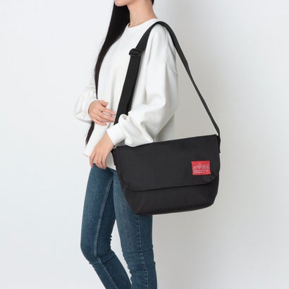 NY MESSENGER BAG JR BACKPOCKET MAGNET （Black）｜詳細画像