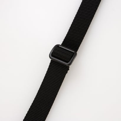 NYLON MESSENGER BAG BACKPOCKET MAGNET （Black）｜詳細画像