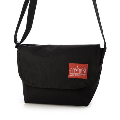 マンハッタンポーテージ Manhattan Portage NYLON MESSENGER BAG JR BACKPOCKET MAGNET （Black）｜詳細画像