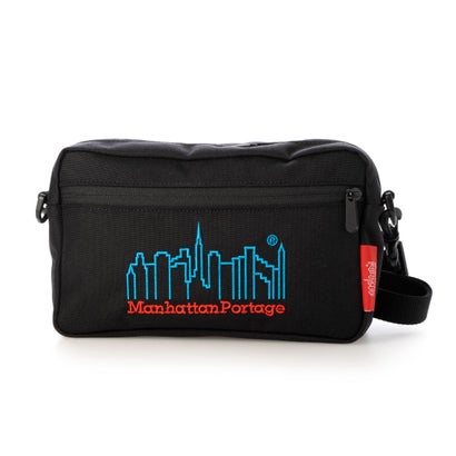 マンハッタンポーテージ Manhattan Portage Jogger Bag 3D Embroidery Neon （Black）｜詳細画像