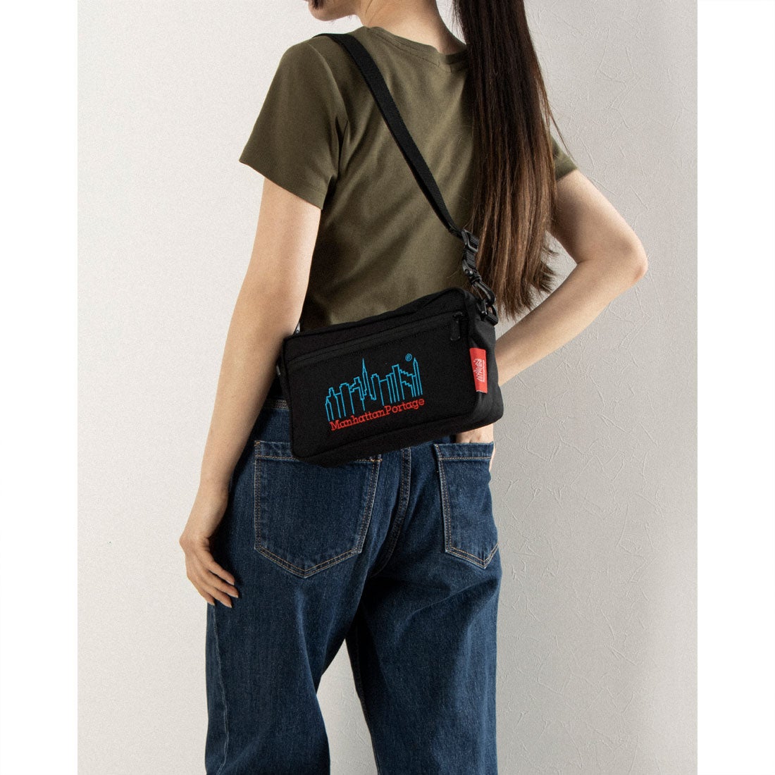 マンハッタンポーテージ Manhattan Portage Jogger Bag 3D Embroidery 