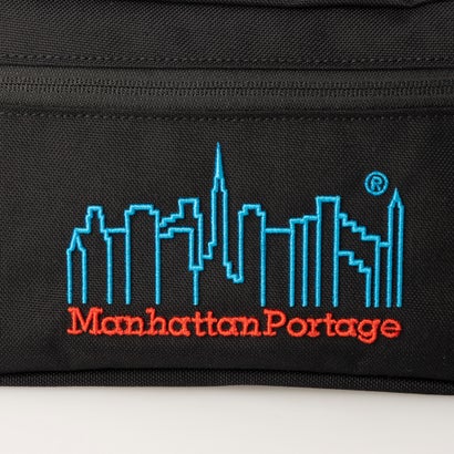 マンハッタンポーテージ Manhattan Portage Jogger Bag 3D Embroidery Neon （Black）｜詳細画像