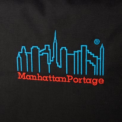 マンハッタンポーテージ Manhattan Portage Botanical Prince Shoulder Bag 3D Embroidery Neon （Black）｜詳細画像