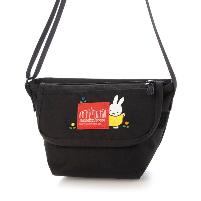 
                    Casual Messenger Bag For Kids miffy （Black）