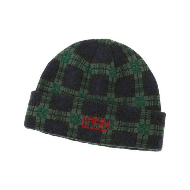 ビーニー ニットキャップ ニット帽 帽子 Jacquard Pattern （NAVY）