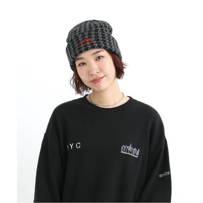 ビーニー ニットキャップ ニット帽 帽子 Jacquard Pattern （GRAY）｜詳細画像