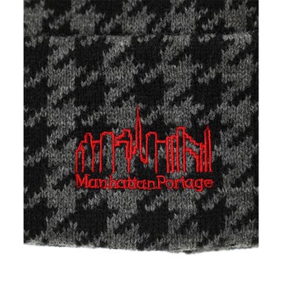 ビーニー ニットキャップ ニット帽 帽子 Jacquard Pattern （GRAY）｜詳細画像