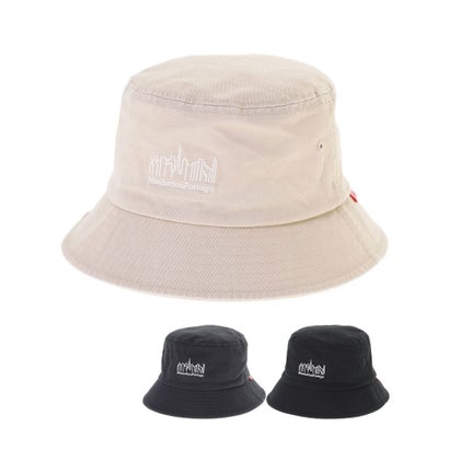 マンハッタンポーテージ Manhattan Portage ハット WASHED TWILL BUCKET HAT MP320 （GY/WT）｜詳細画像