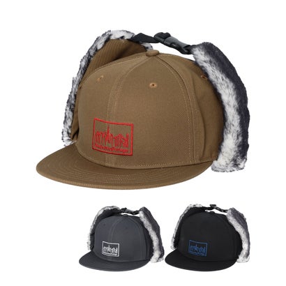 トラッパDOG EAR CAP MP215 キャップ トラッパー （GY/WT）｜詳細画像