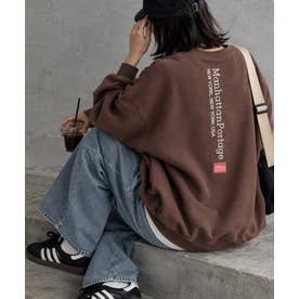 VerticalLogoSweater/別注ヴァーティカルロゴスウェット （ブラウン）