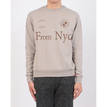 マンハッタンポーテージ Manhattan Portage FromNYCHeritageCrewSweater/別注ヘリテージクルースウェット （グレイッシュベージュ）｜詳細画像