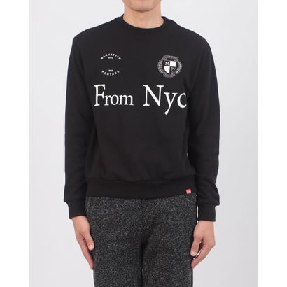 マンハッタンポーテージ Manhattan Portage FromNYCHeritageCrewSweater/別注ヘリテージクルースウェット （ブラック）｜詳細画像