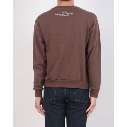 マンハッタンポーテージ Manhattan Portage FromNYCHeritageCrewSweater/別注ヘリテージクルースウェット （ブラウン）｜詳細画像
