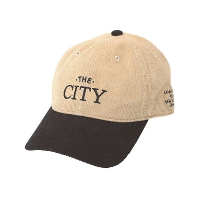 キャップ ロゴ コーデュロイ ツートーン COTTON CORDUROY （BEIGE）｜詳細画像