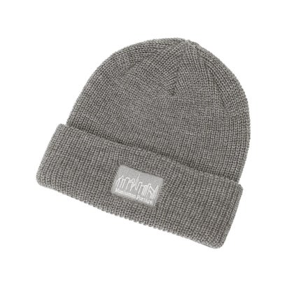 ニット帽 ビーニー ニットキャップ ロゴ REFLECTOR KNIT （BLACK）｜詳細画像