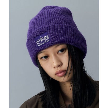 マンハッタンポーテージ Manhattan Portage ニット帽 ビーニー ニットキャップ ロゴ REFLECTOR KNIT （PU）｜詳細画像