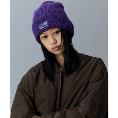 マンハッタンポーテージ Manhattan Portage ニット帽 ビーニー ニットキャップ ロゴ REFLECTOR KNIT （GRAY）｜詳細画像
