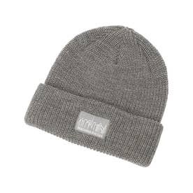 ニット帽 ビーニー ニットキャップ ロゴ REFLECTOR KNIT （GRAY）