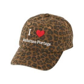 キャップ ロゴ カモフラージュ柄 レオパード柄 I LOVE （LEO）