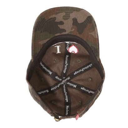 キャップ ロゴ カモフラージュ柄 レオパード柄 I LOVE （CAMO）｜詳細画像