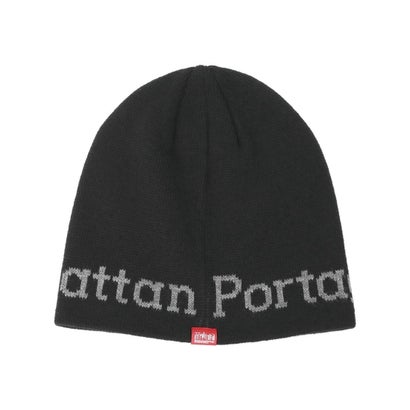 ニット帽 ビーニー ニットキャップ ロゴ JACQUARD LOGO （NAVY）｜詳細画像