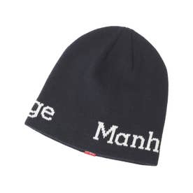 ニット帽 ビーニー ニットキャップ ロゴ JACQUARD LOGO （NAVY）