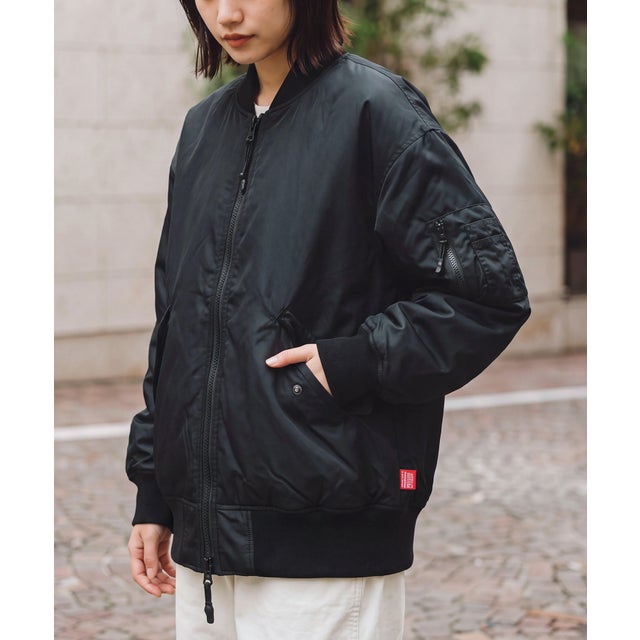 MA-1 DOWN JACKET TAION12 （ブラック）