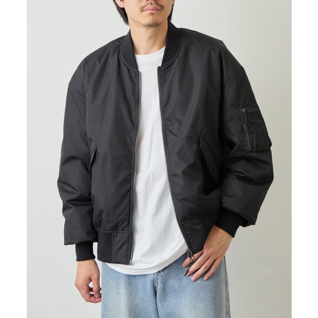 MA-1 DOWN JACKET TAION12 （ブラック）
