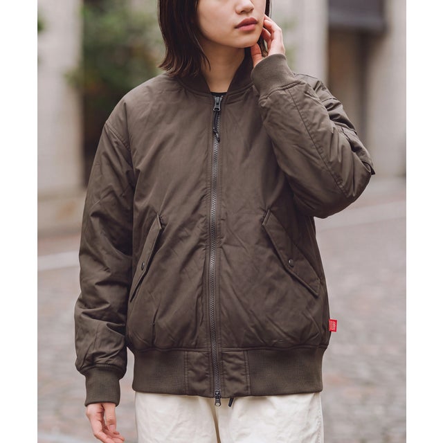 MA-1 DOWN JACKET TAION12 （ダークブラウン）