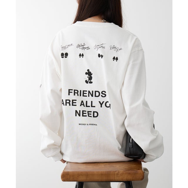 S/S PRINT TEE (DISNEY COLLAB) M658 （ホワイト）